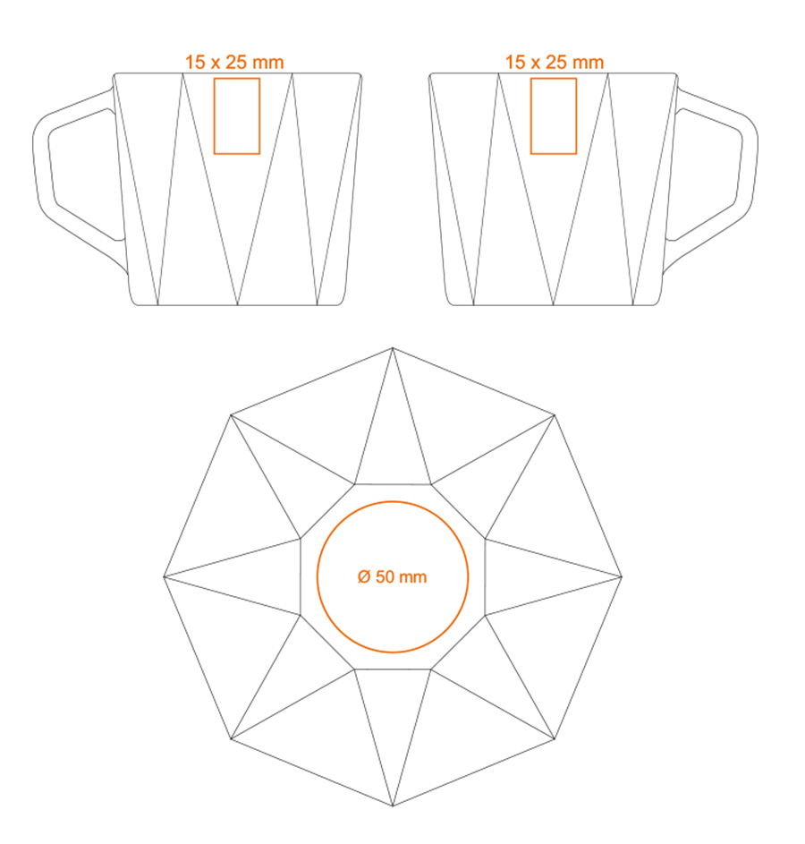 Standardowe powierzchnie nadruku